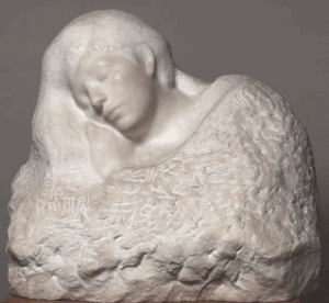 Statue Le Sommeil de Rodin
