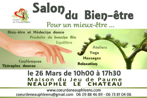 Salon du bien-être à Neauphle le 26 mars