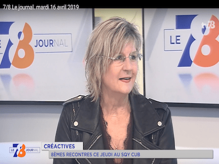 CréActives sur TV78 à l'occasion des Rencontres 2019